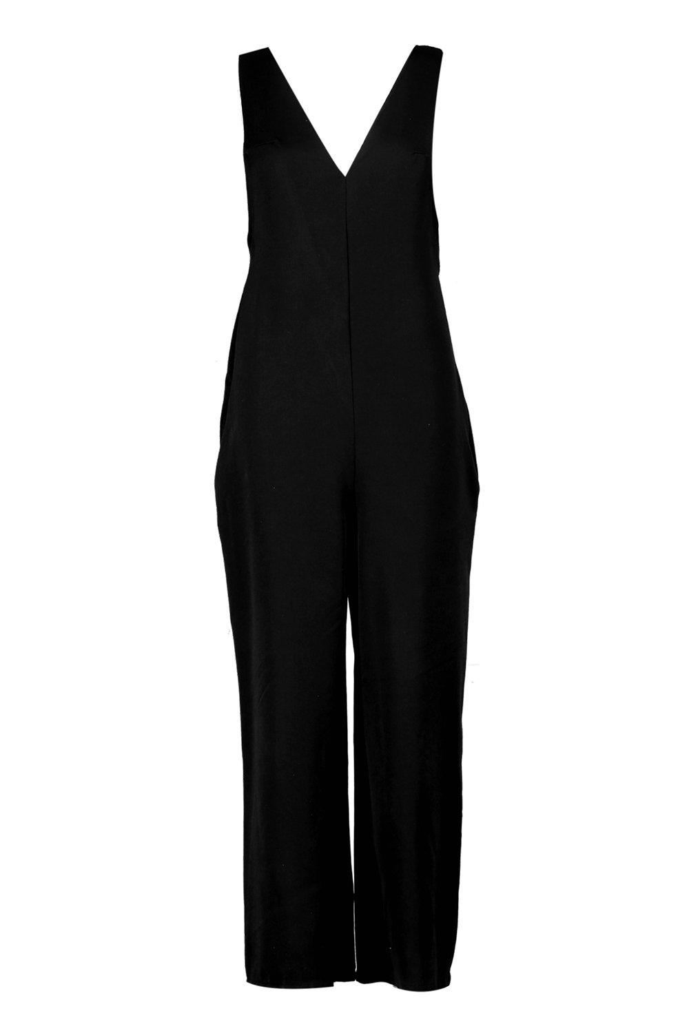 Pinafore jumpsuit hot sale boohoo