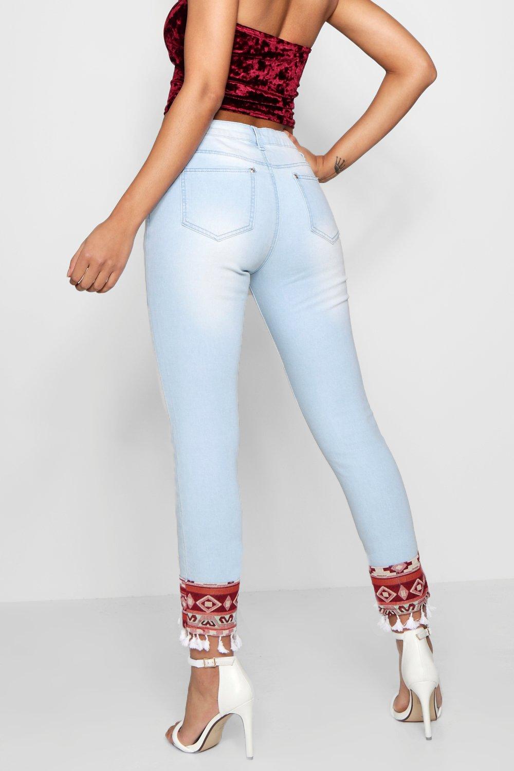 SHOE POM POM DENIM BLUE LARGE