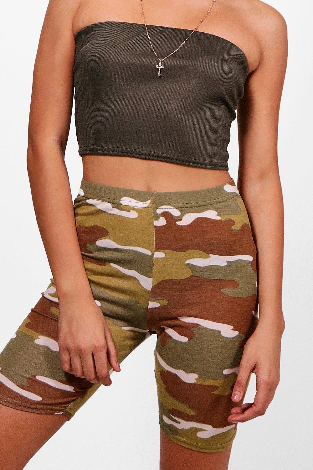 Camo bicycle hot sale shorts