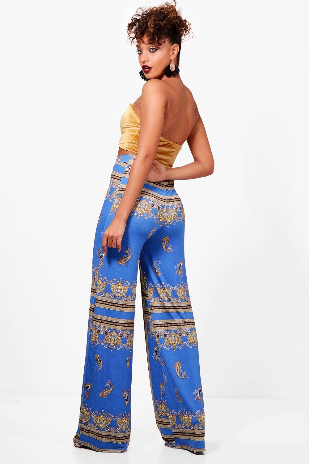 Pantalon online imprimé foulard