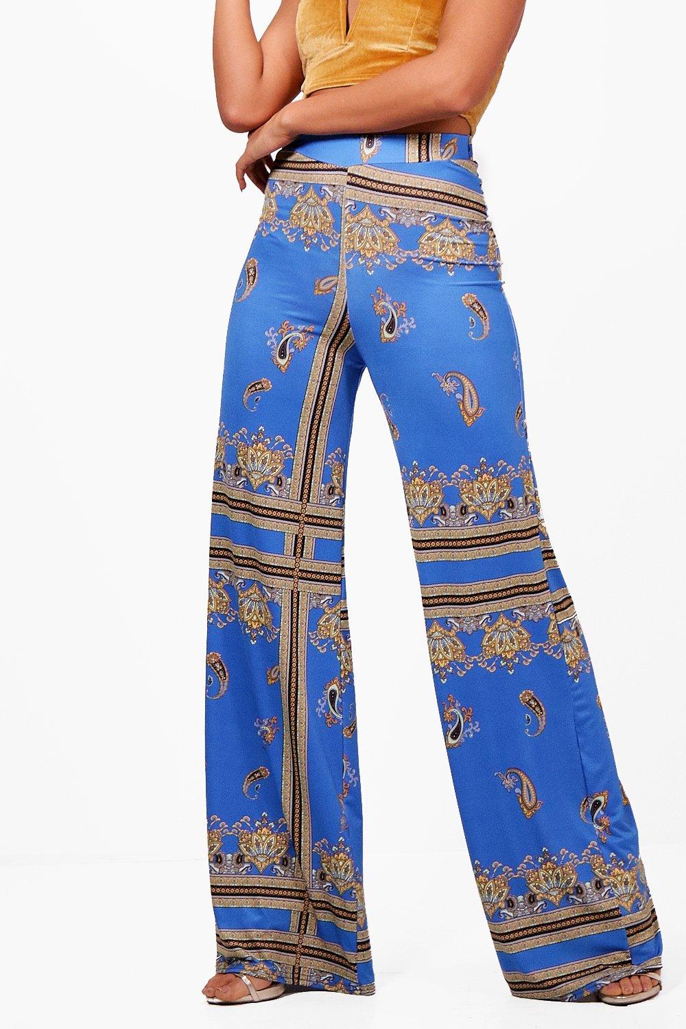 Pantalon online imprimé foulard