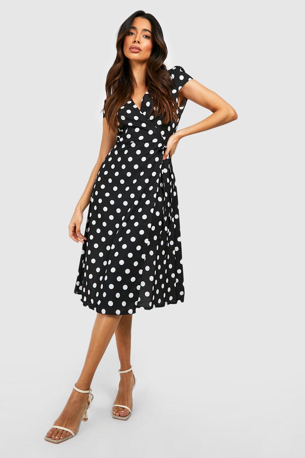 Boohoo 2025 spot dress