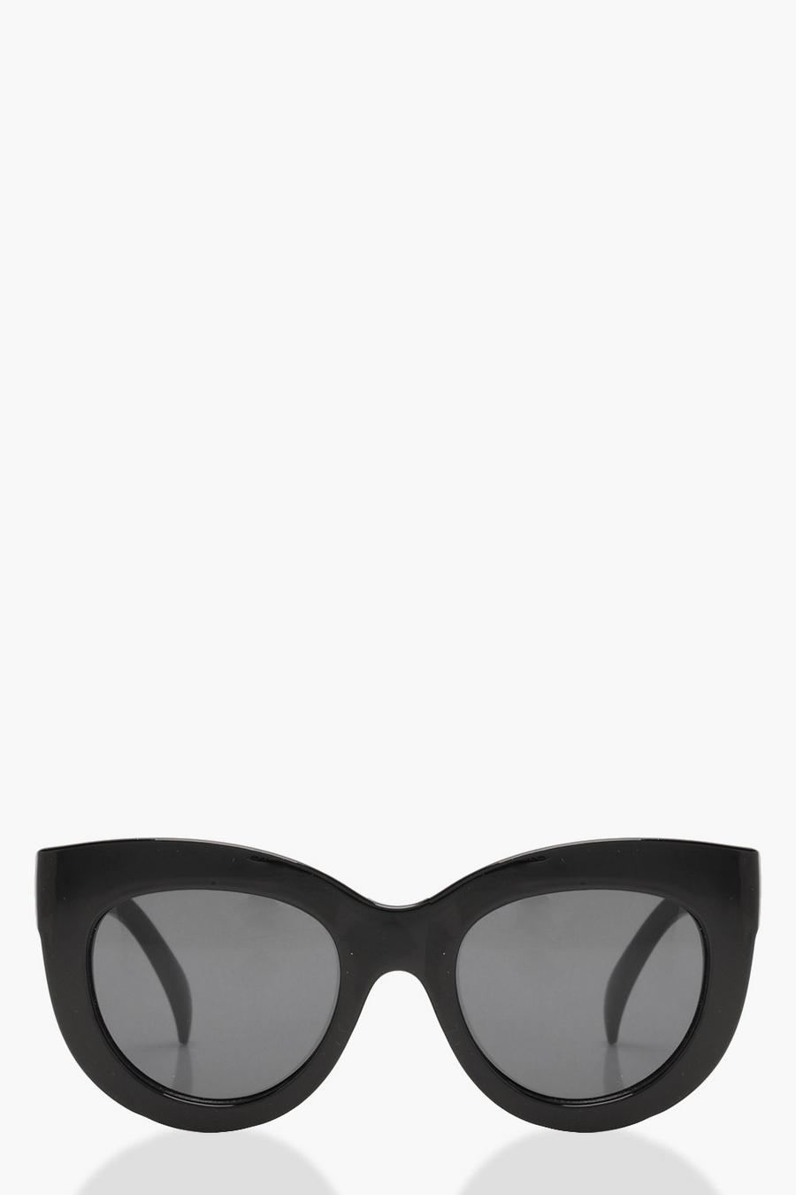 Stora solglasögon med cat eye-bågar image number 1