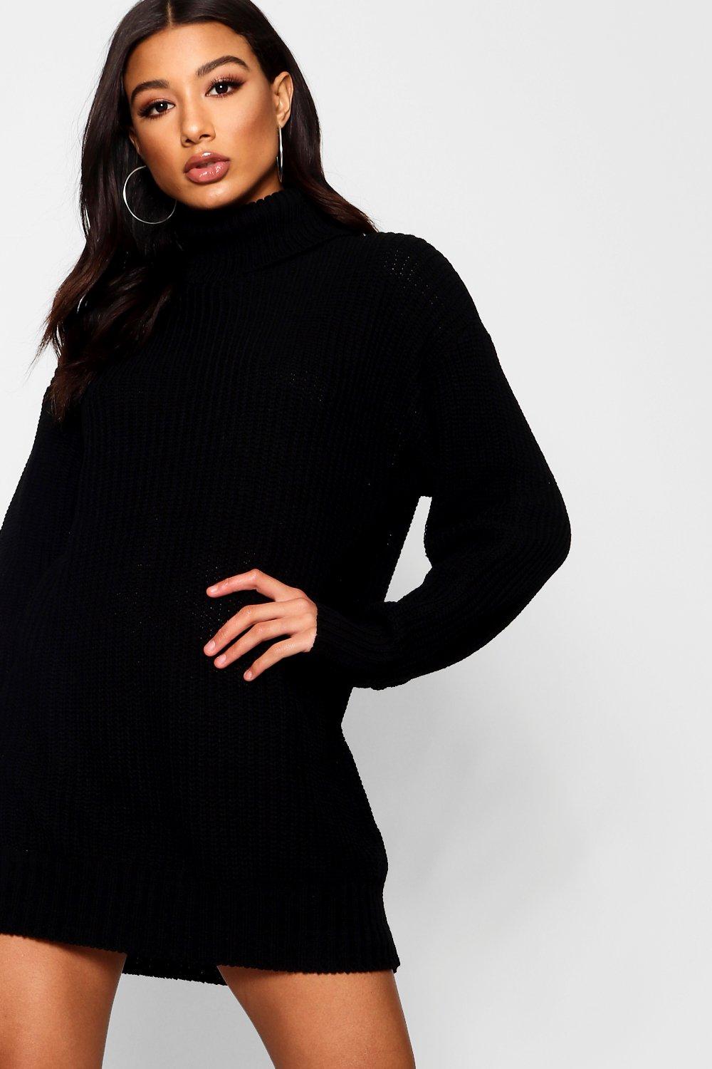 boohoo oversized jumper dress