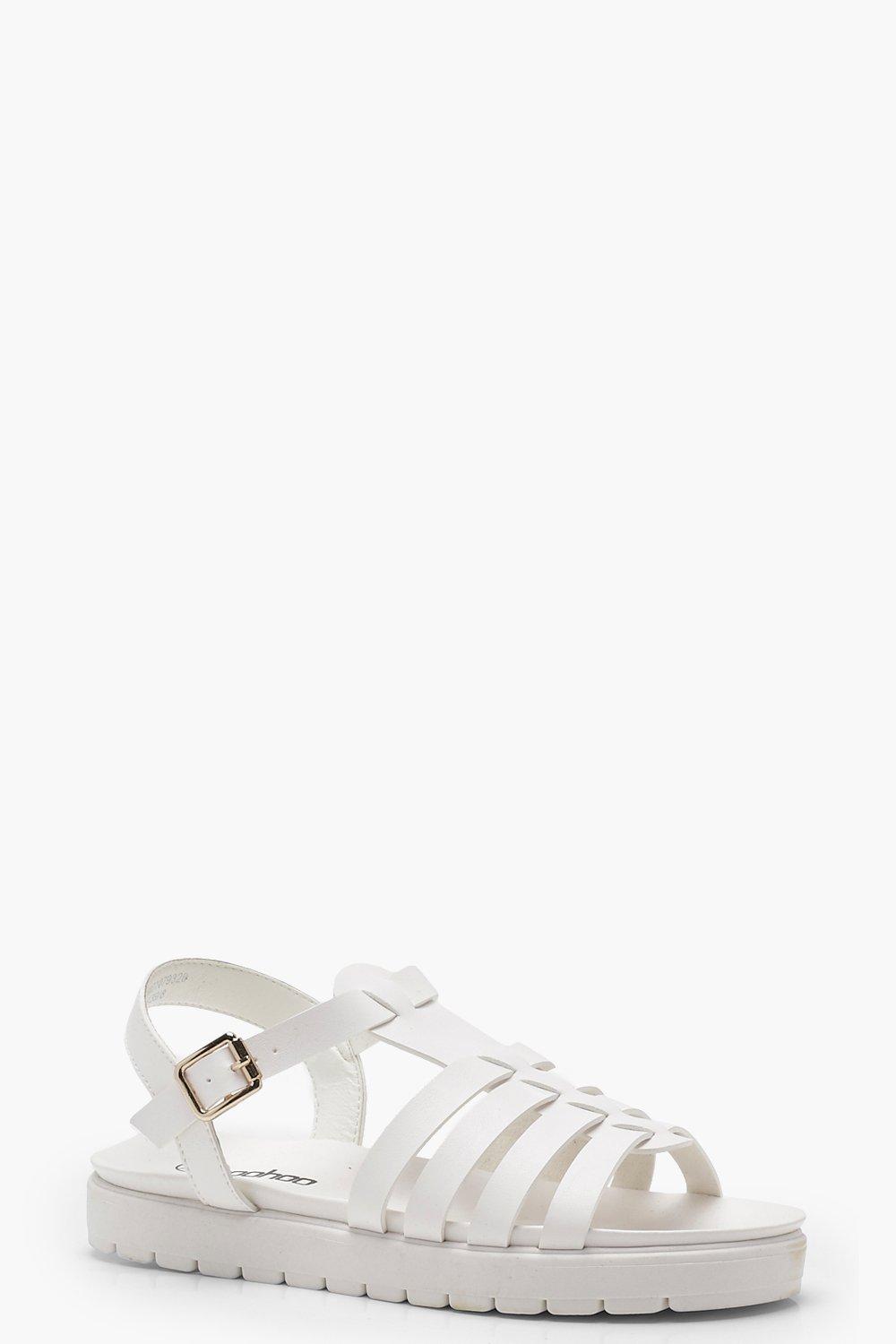 boohoo cleated sandals