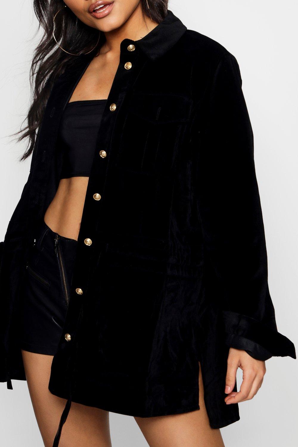 Oversized Cord Jacket