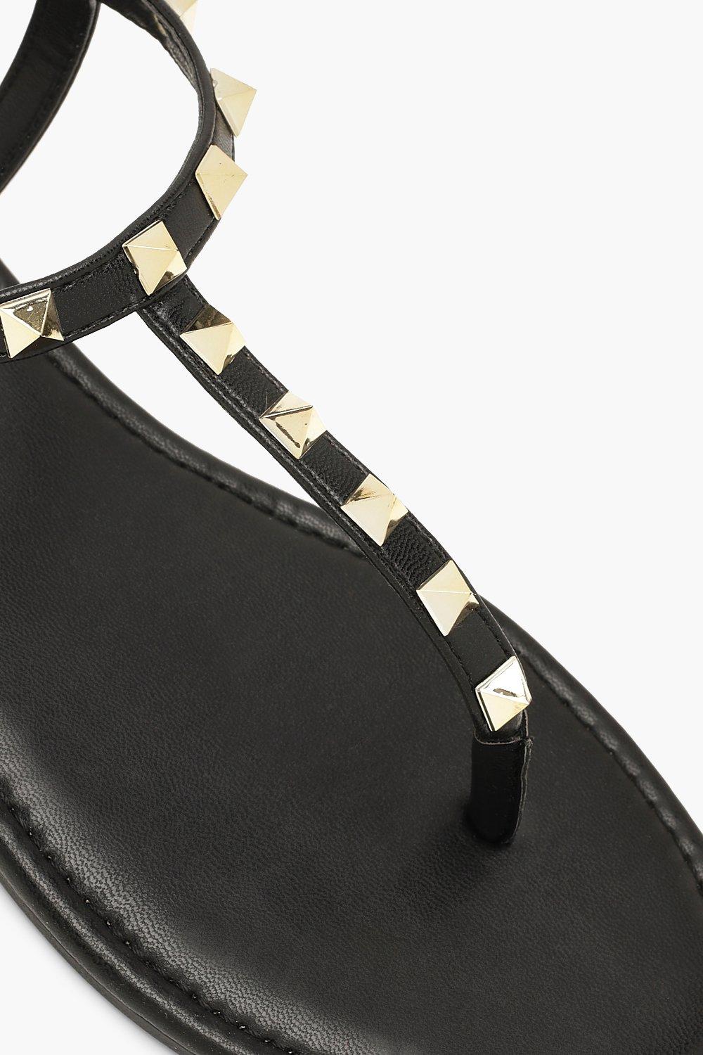 studded t bar shoes