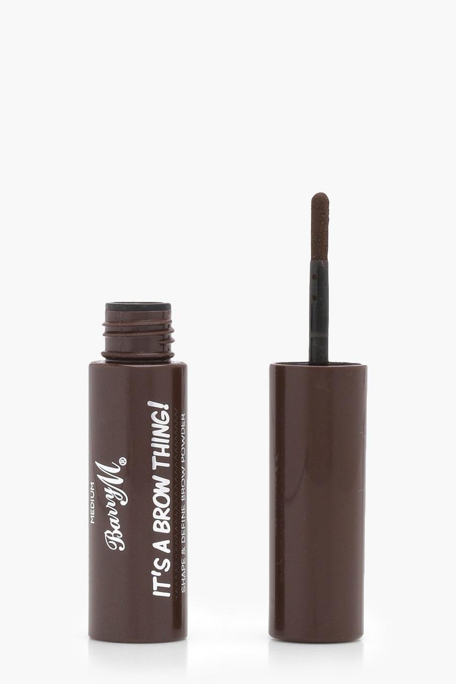 Barry M It's A Brow Thing Puder – Medium, Mittelbraun image number 1
