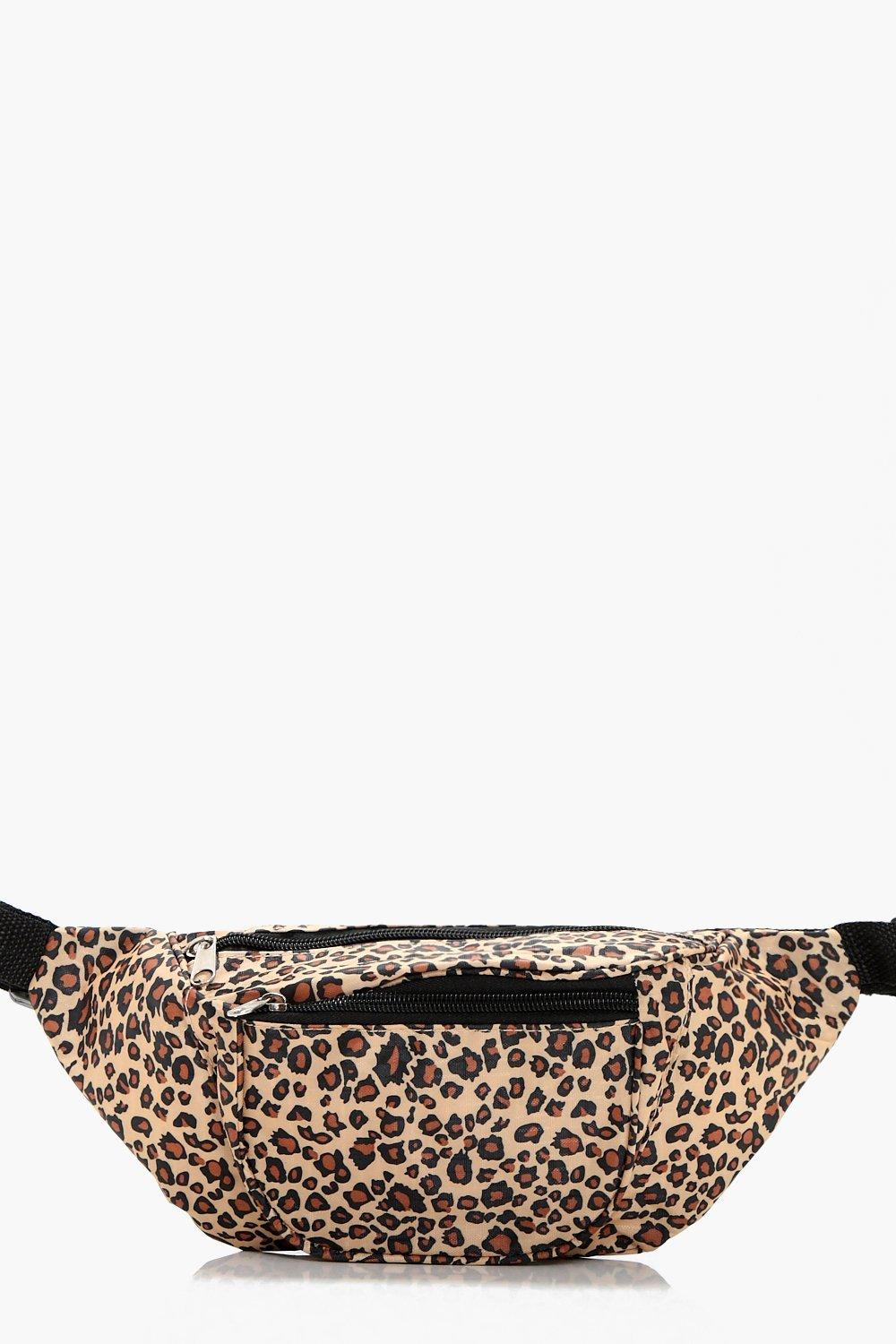 leopard bum bag