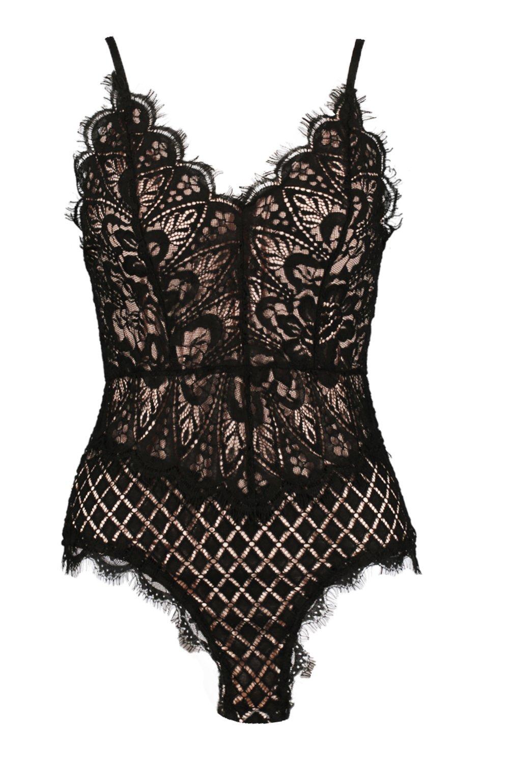 Eyelash Lace Bodysuit