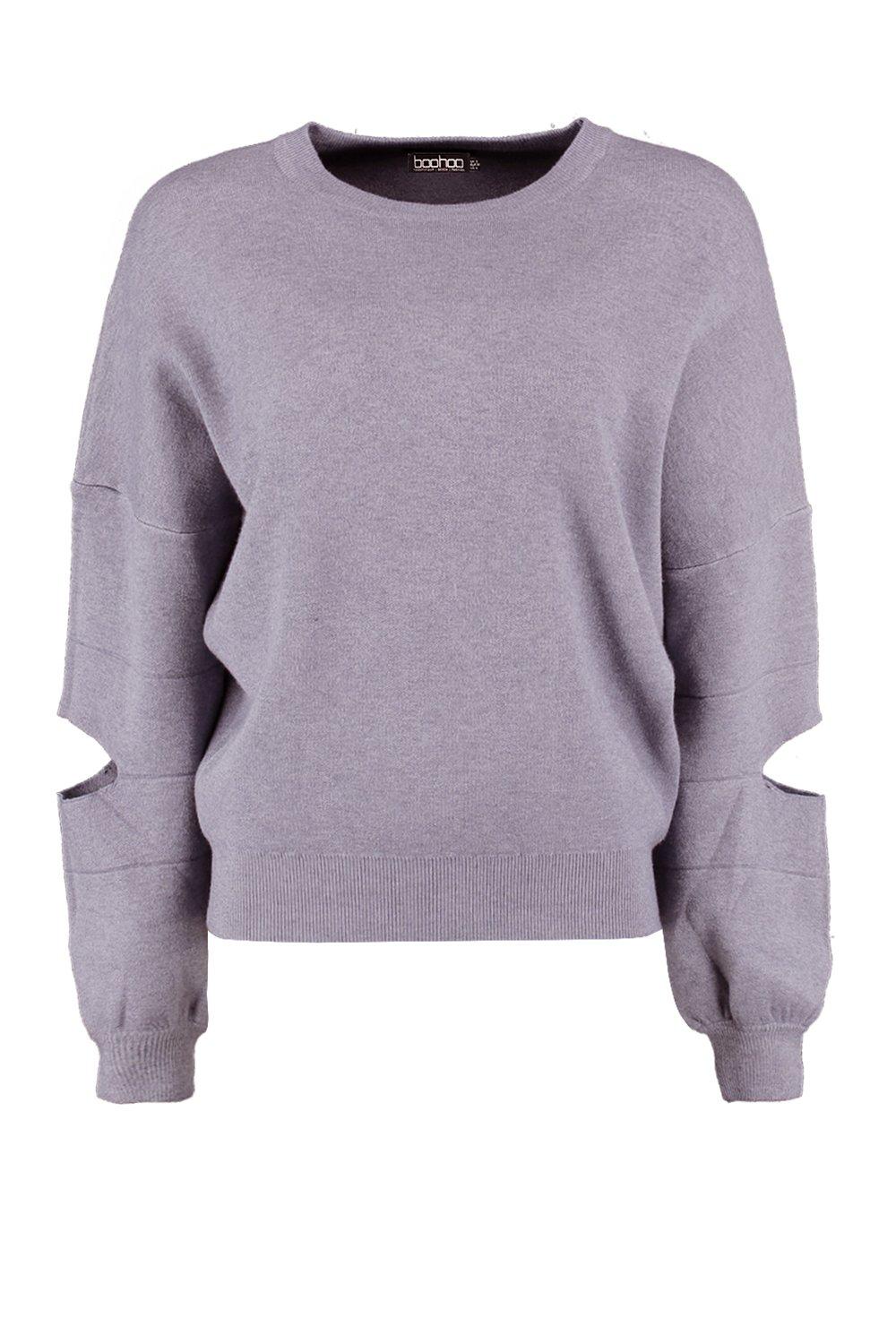 Elbow cut cheap out sweatshirt