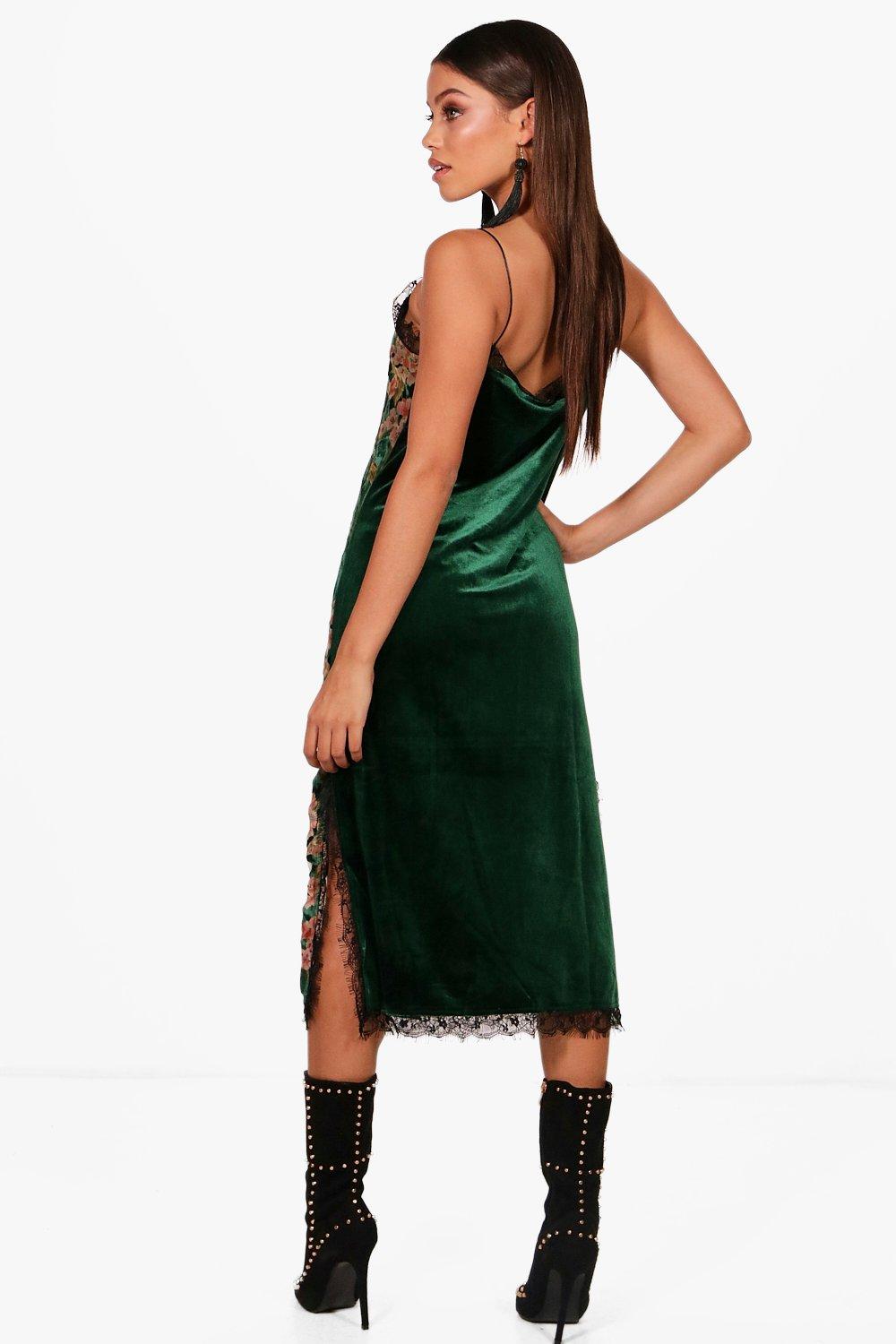 Women's Velvet Devore Cami Dress