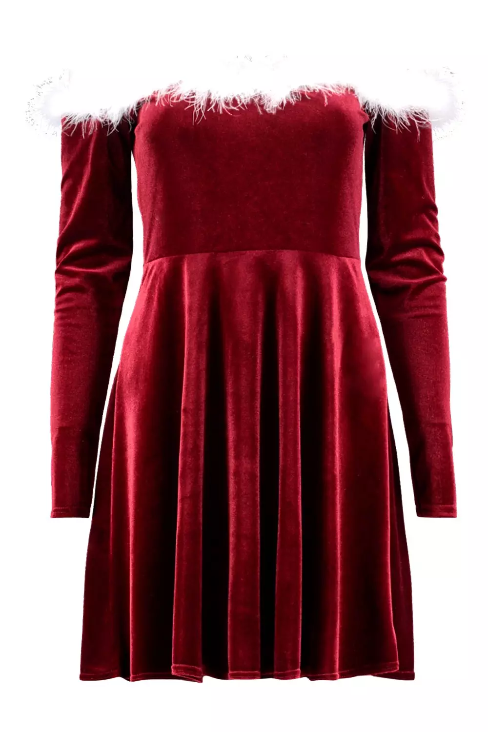 Velvet hot sale santa dress