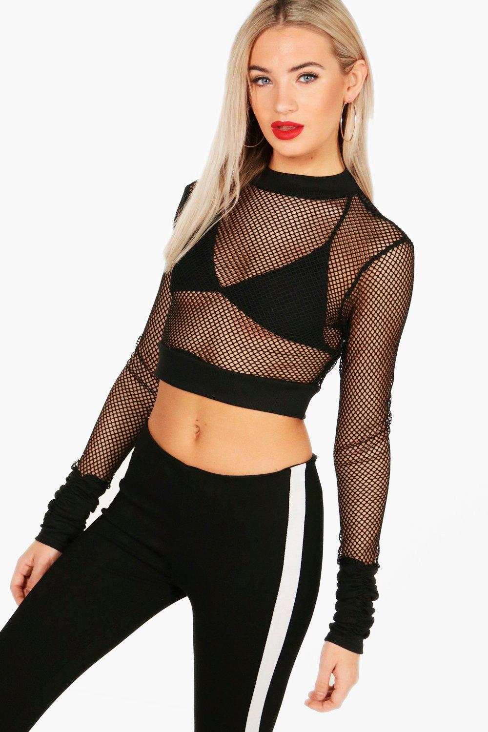 mesh top fishnet