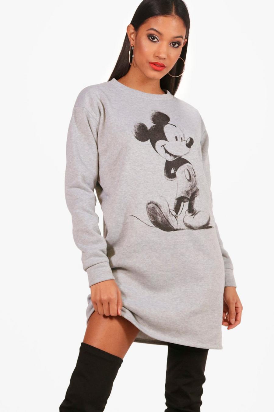 Disney Mickey Sketch Printed Sweat Dress image number 1