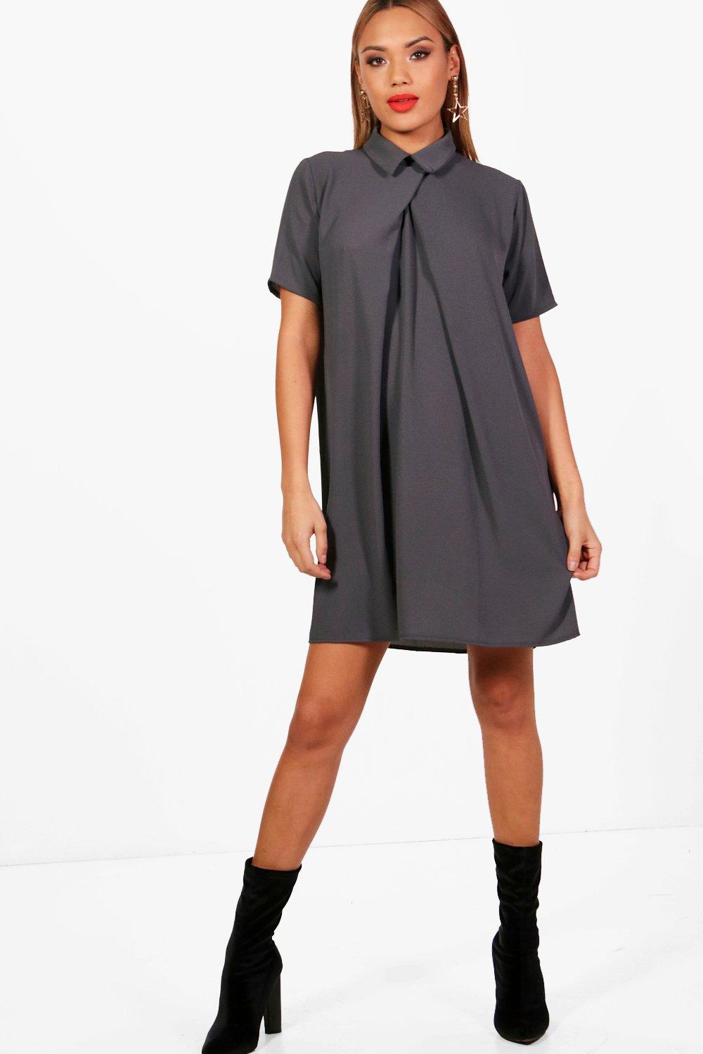 chiffon shift dresses uk