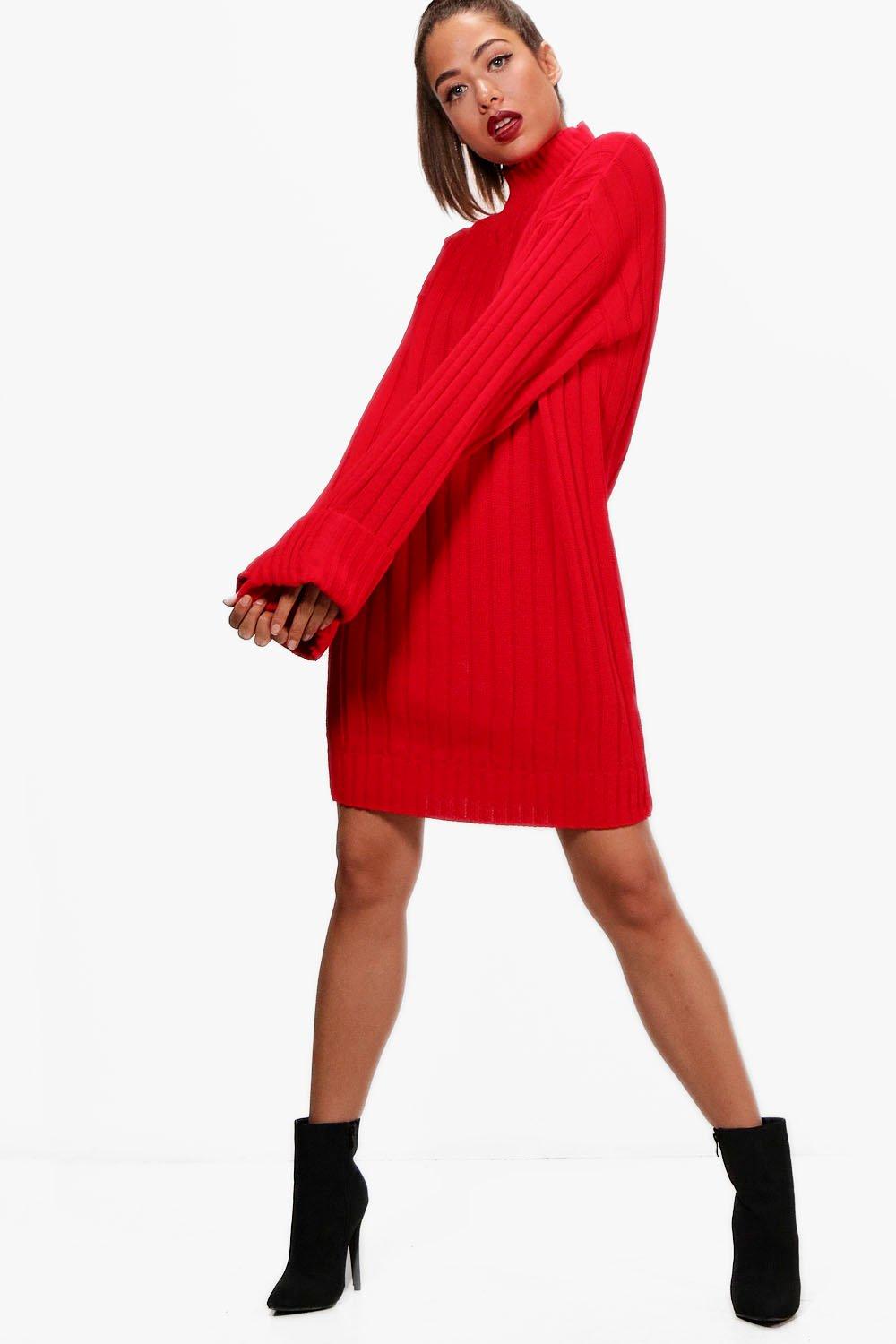red jumper dress uk