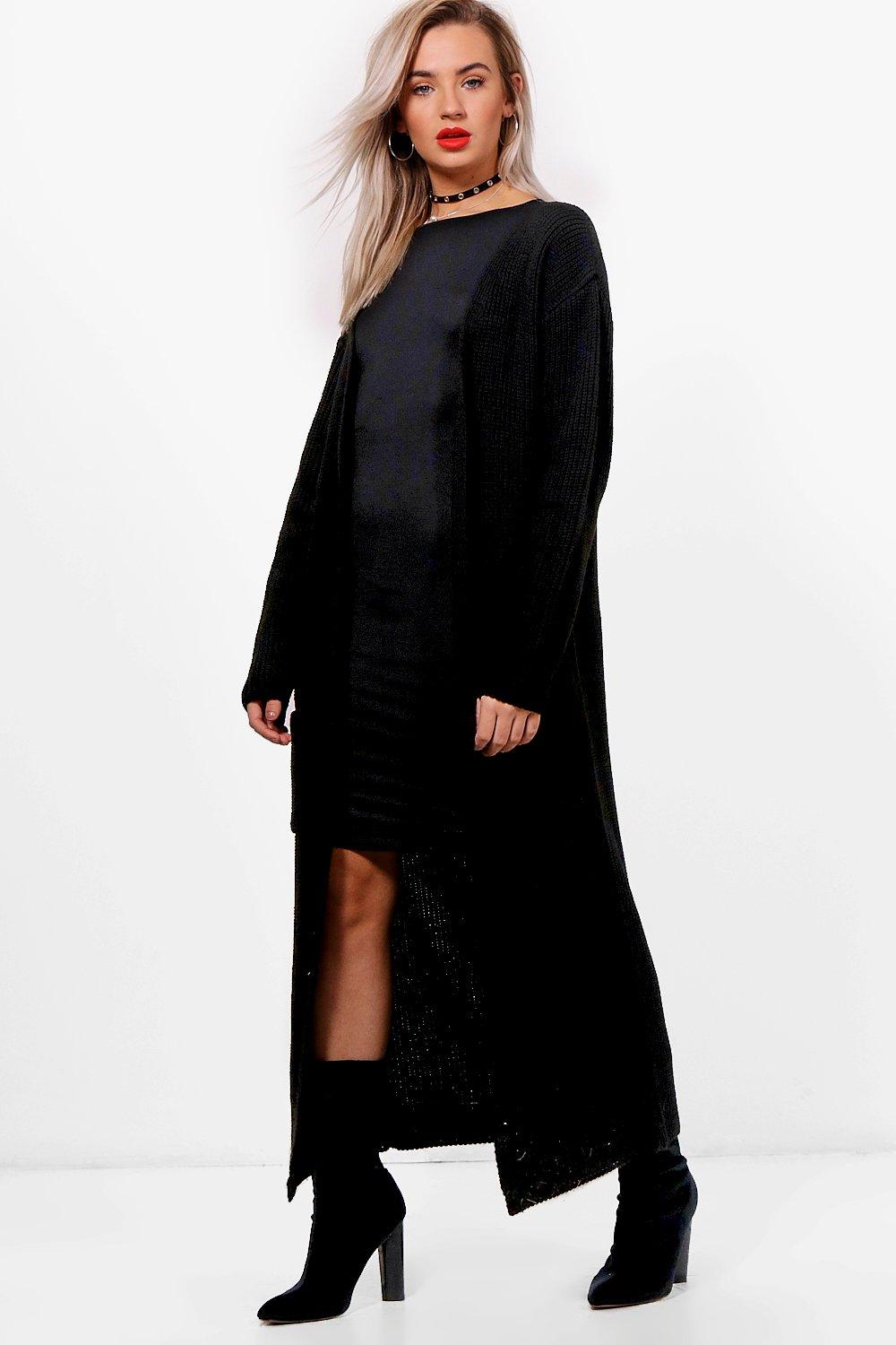 midi chunky cardigan