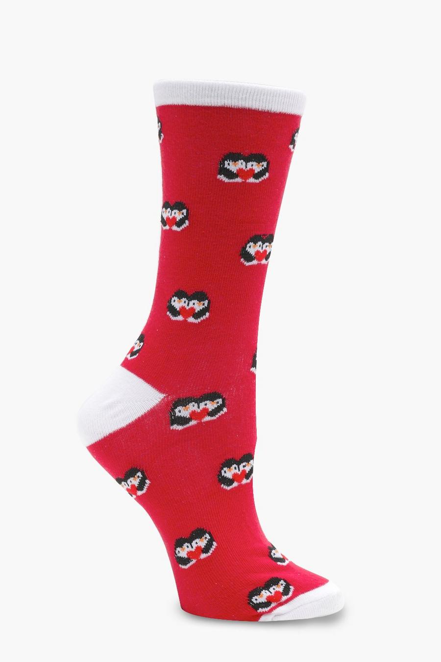 Kelly Weihnachtsbaumkugel Socken mit Print image number 1
