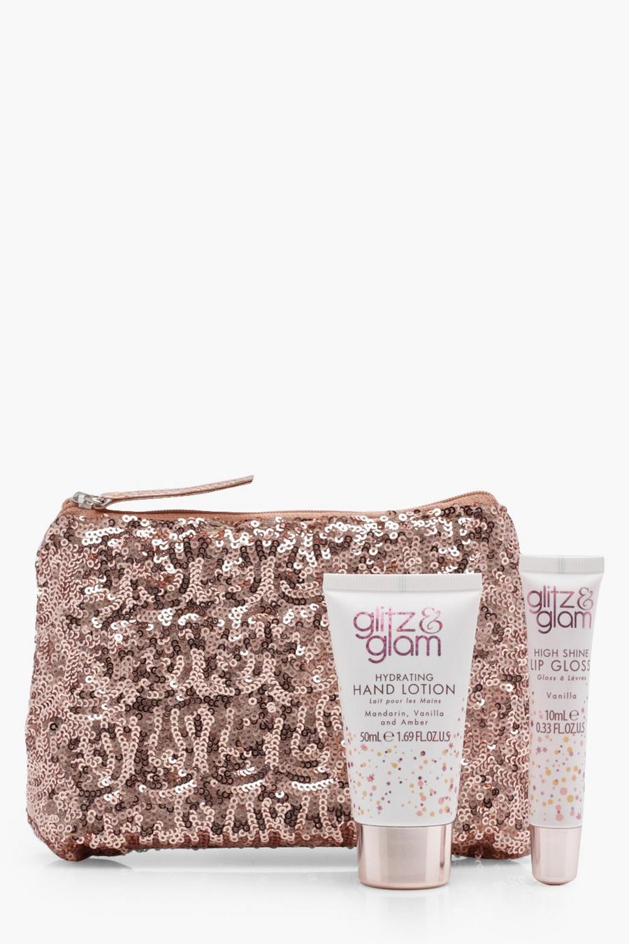 Pink S&G Glitz & Glam Glitter Bag Set image number 1