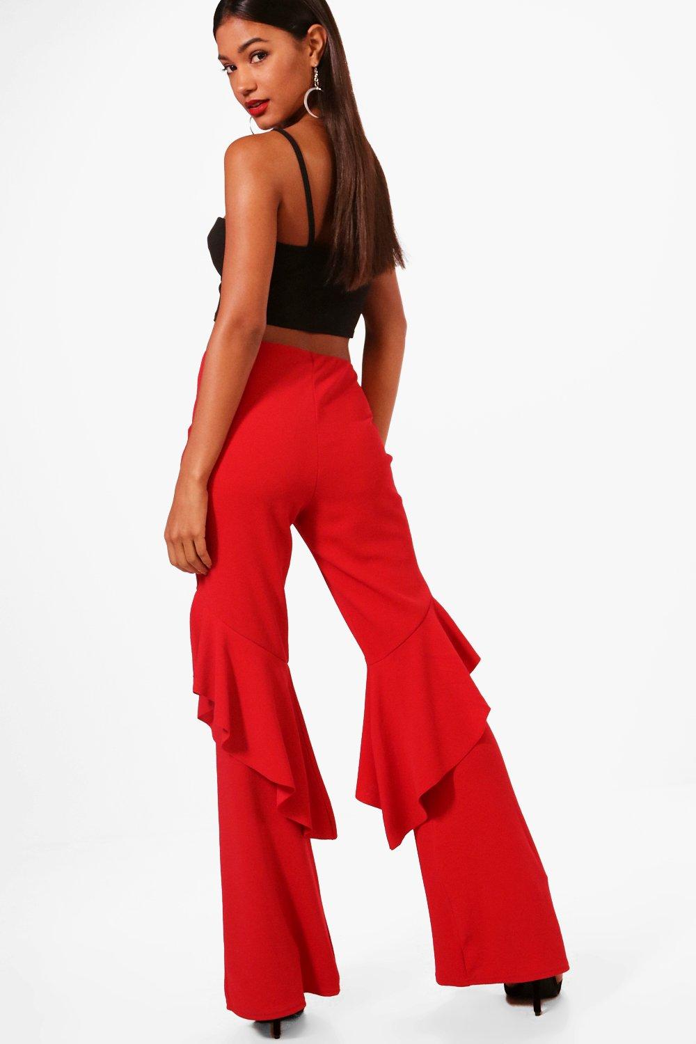 Palazzo pants clearance with frills