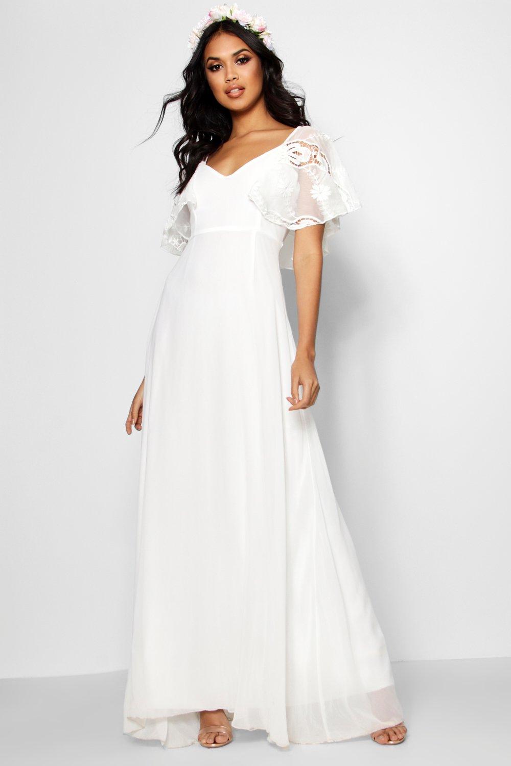 maxi broderie dress