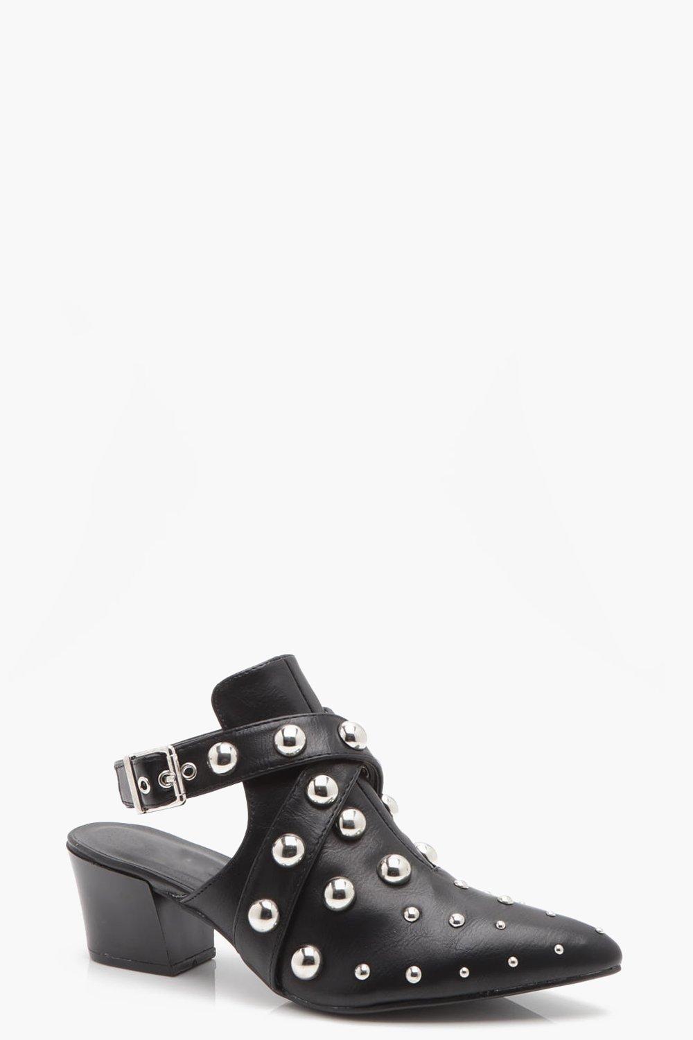 boohoo studded boots