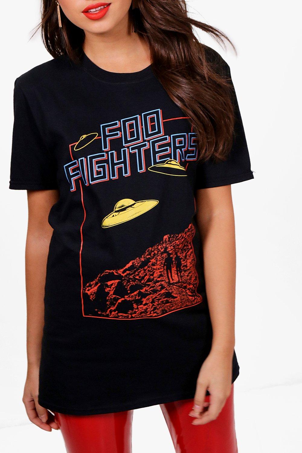 Foo fighters hotsell t shirt women's