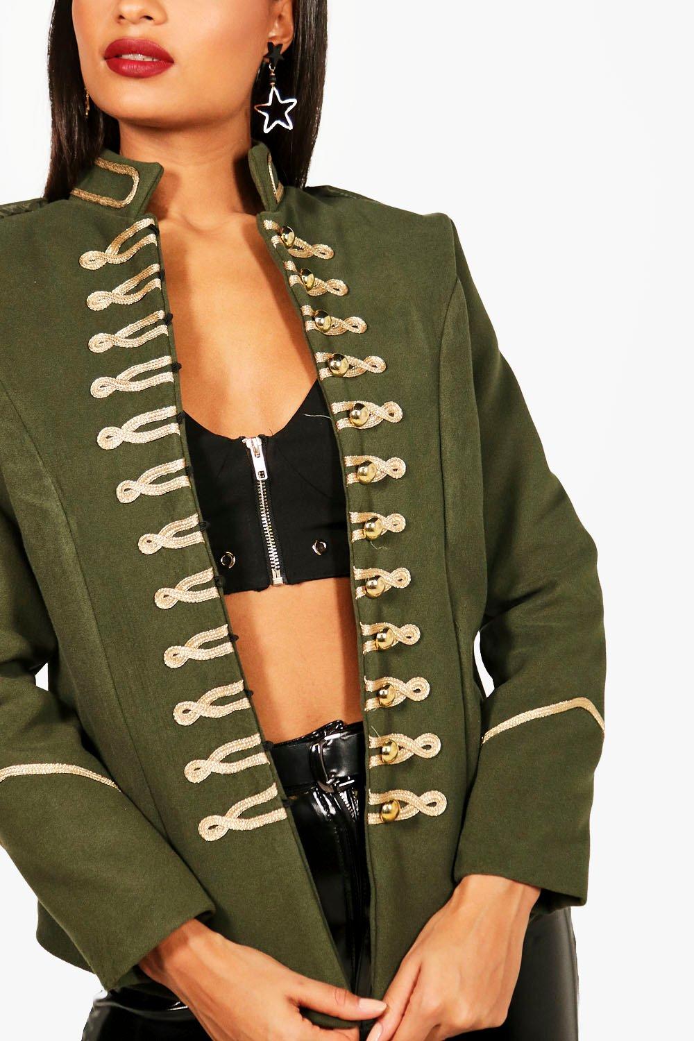 Boohoo army outlet jacket