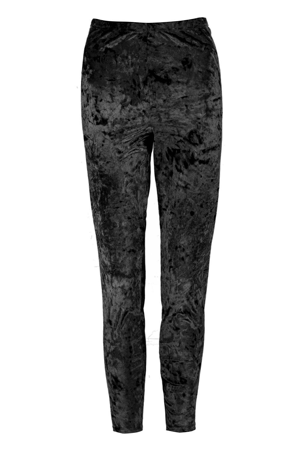 Velvet Leggings - 3 Colors  Velvet leggings, Crushed velvet