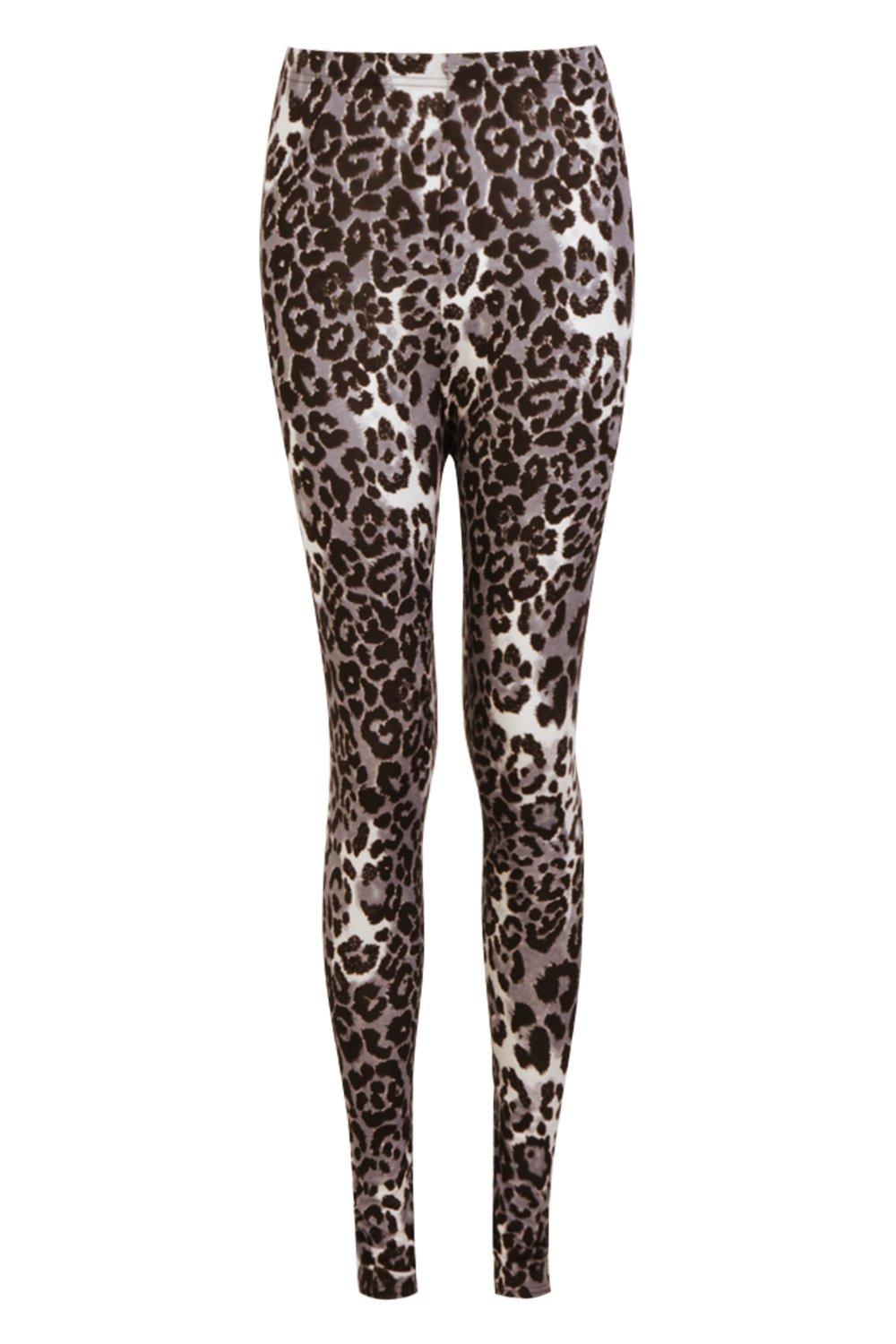 Boohoo leopard print leggings sale