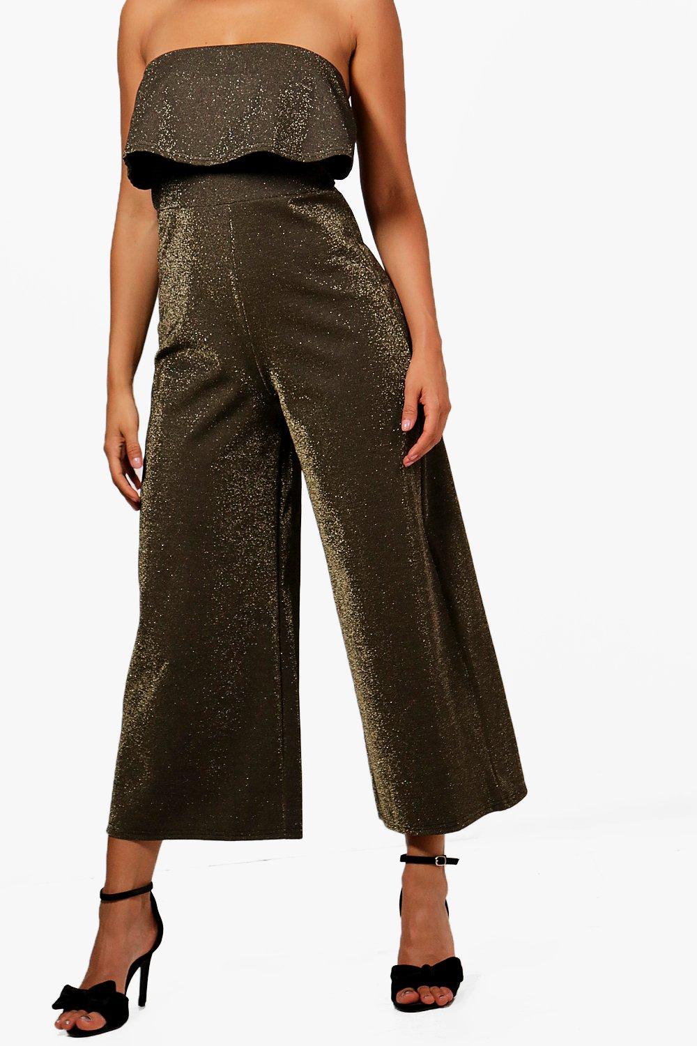 sparkly culotte jumpsuit