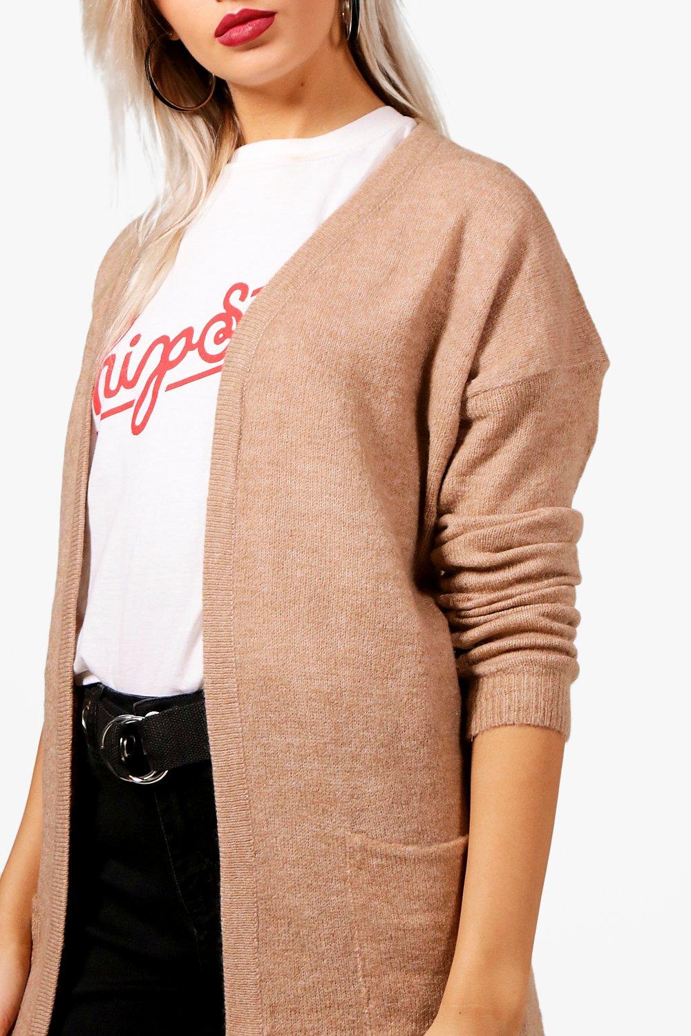 longline edge to edge cardigan