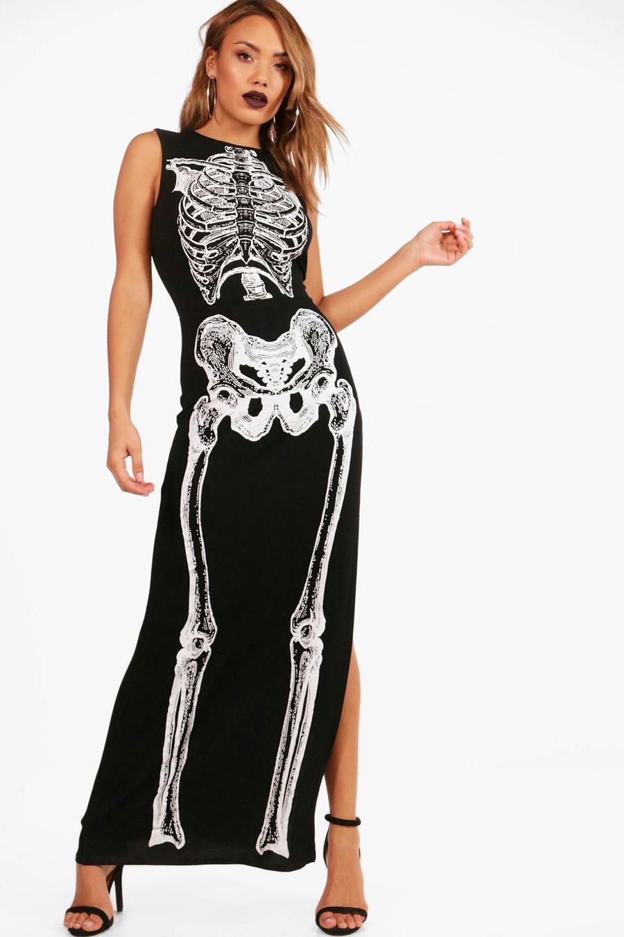 Bailey Halloween Skeleton Maxi Dress image number 1