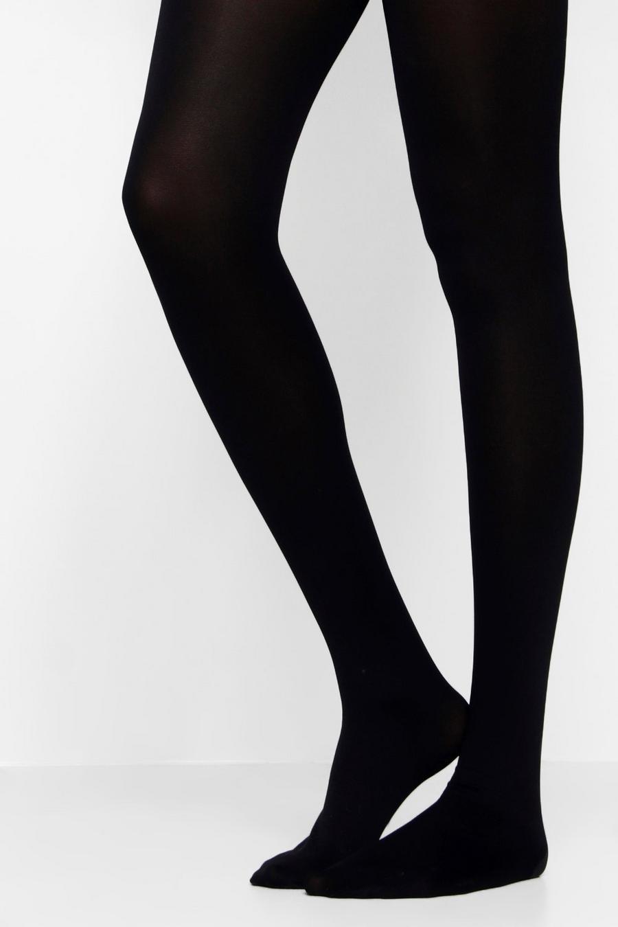Black Soft Touch Luxury 60 Denier Tights image number 1