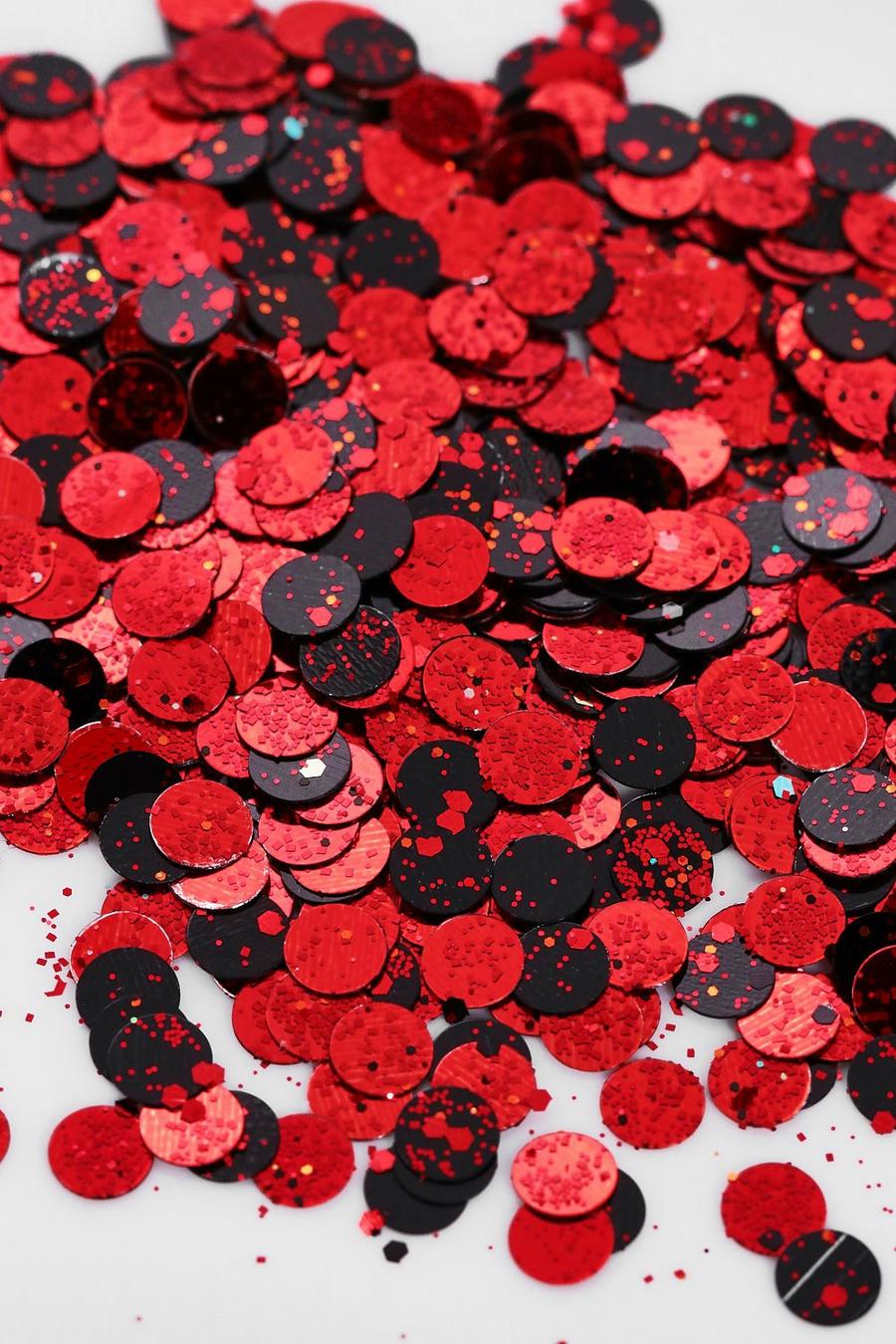 Halloween Glitter - Red & Black image number 1