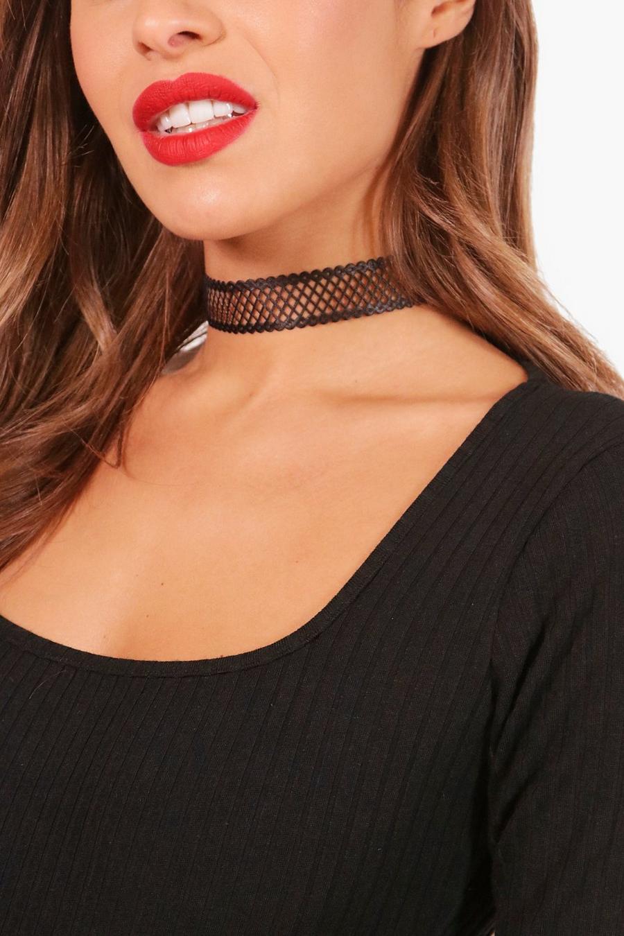 Millie Mixed Colour Choker 4 Pack, Multi image number 1