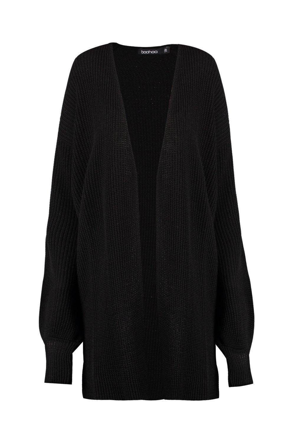 boohoo grey cardigan
