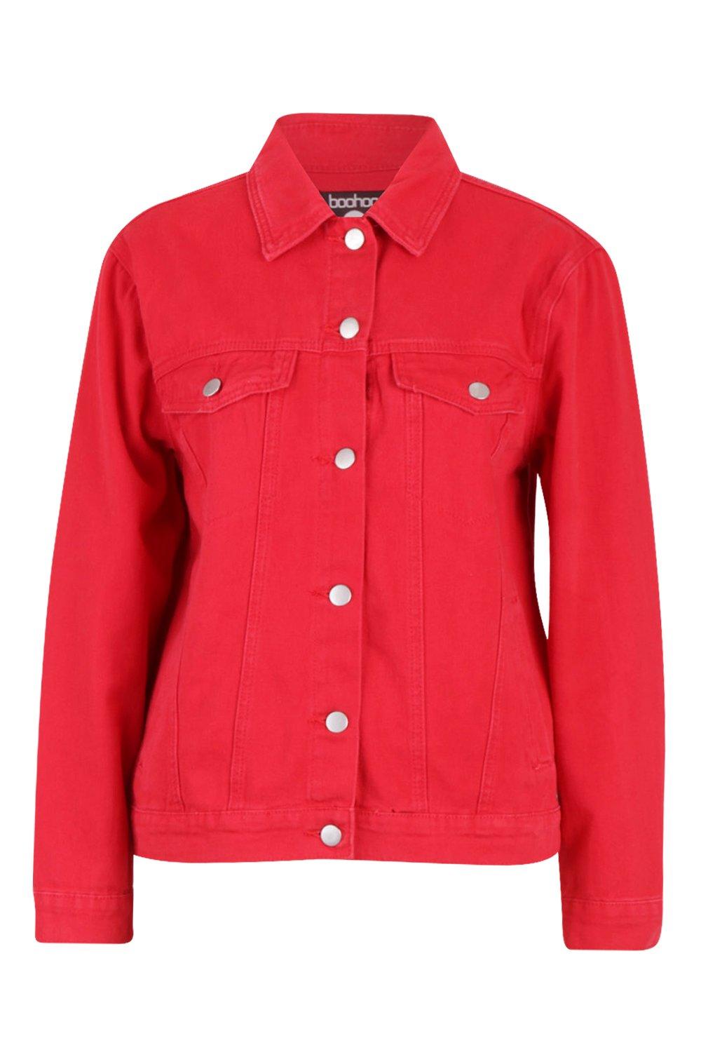 denim red