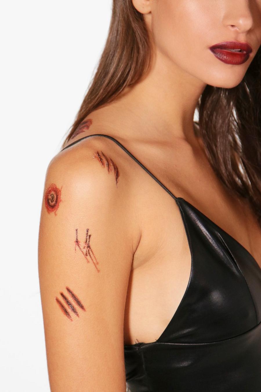 Halloween Temporary Tattoos, Red image number 1