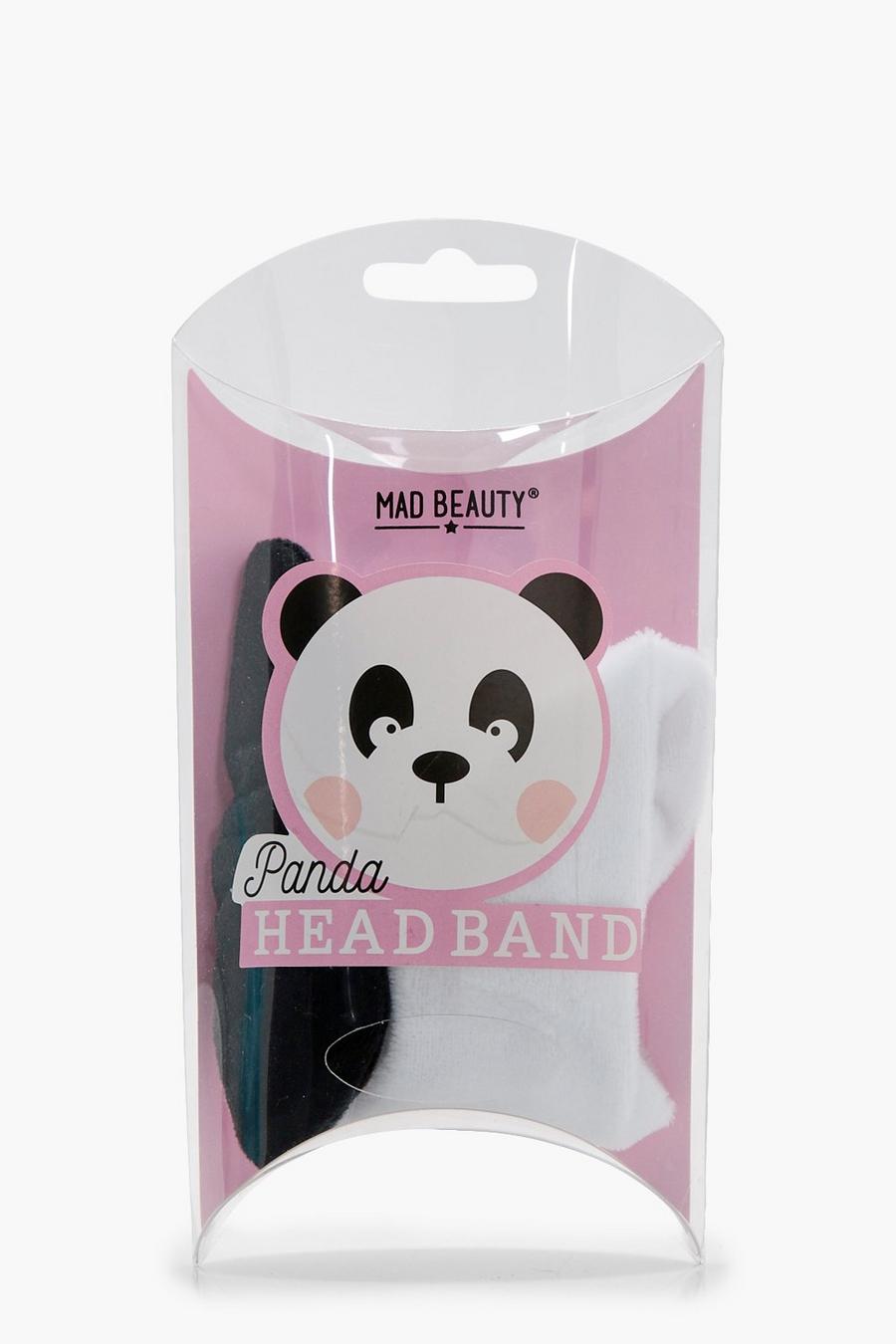 Make-up-Haarband mit Panda-Print image number 1