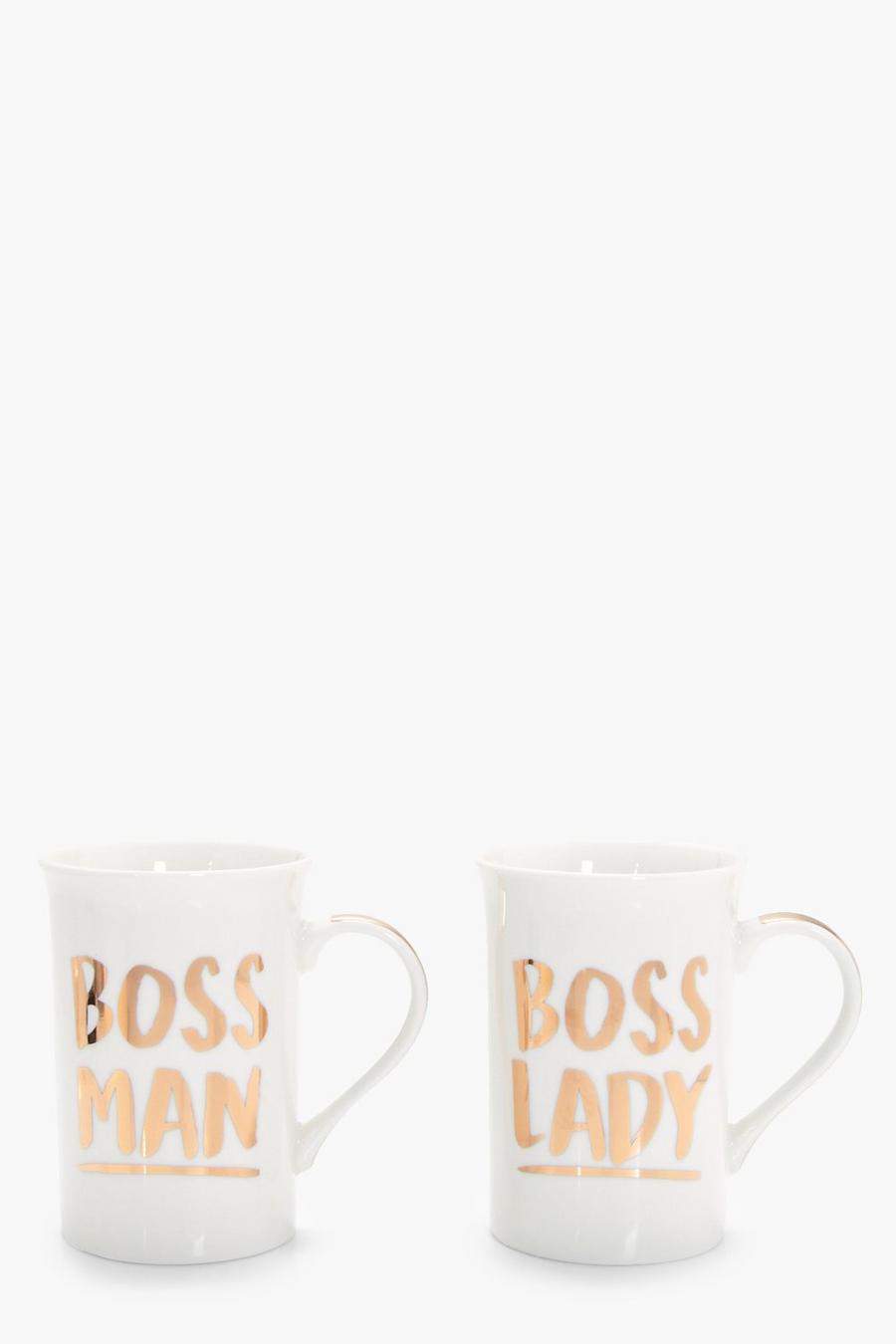Boss Man And Boss Lady Mugs image number 1