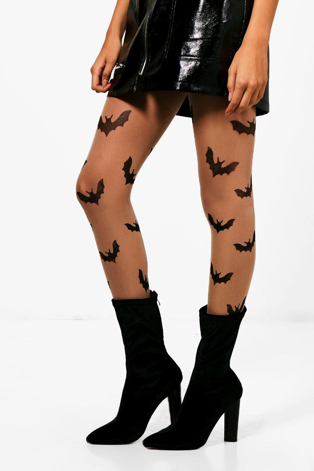 Sophia Halloween Bat Tights