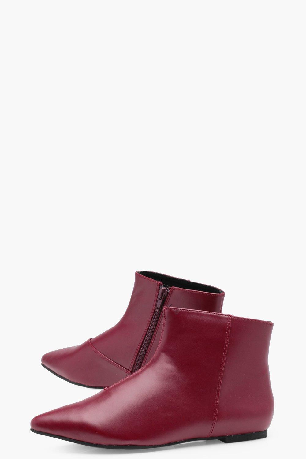 low ankle chelsea boots