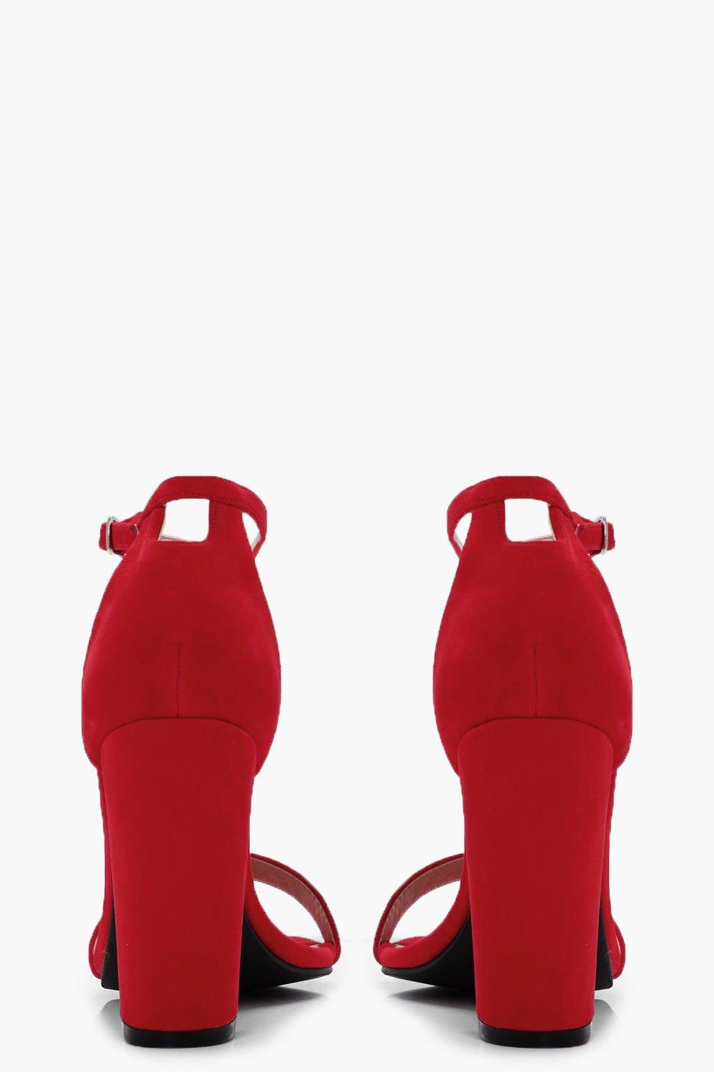 Boohoo shop red heels