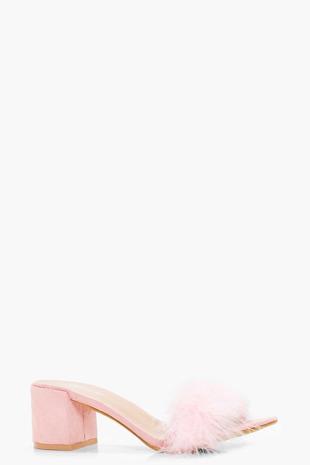 boohoo pink heels
