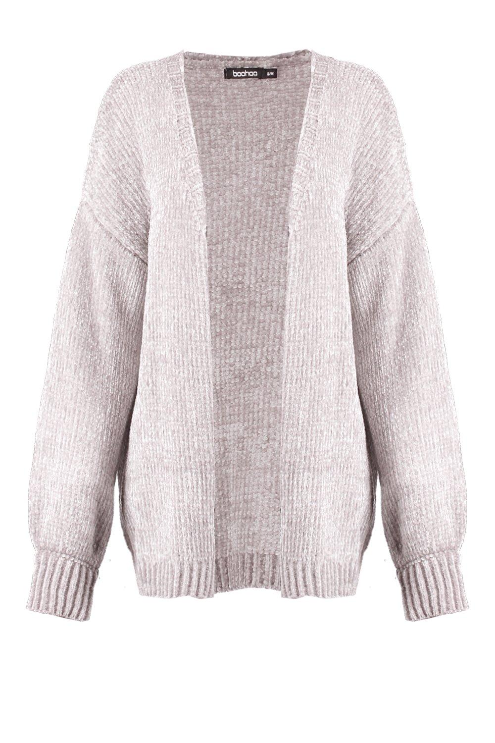 Boohoo on sale chenille cardigan