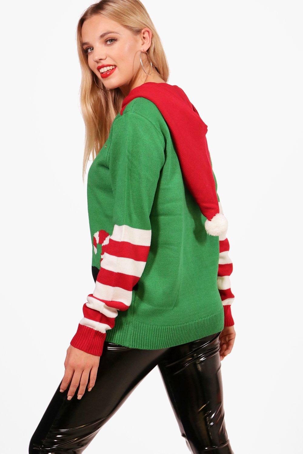 elf christmas hoodie