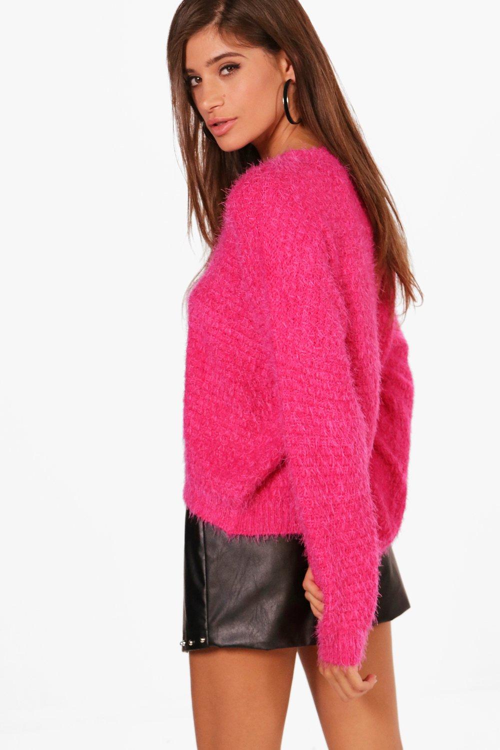 Pink eyelash outlet jumper