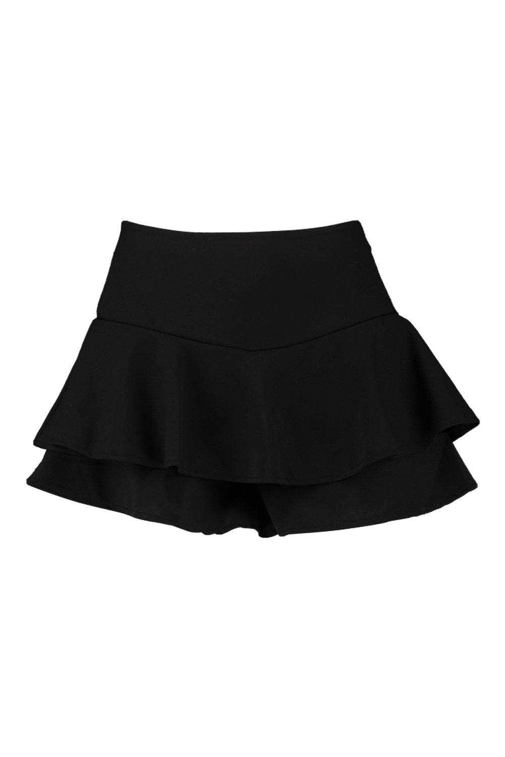 white skort boohoo